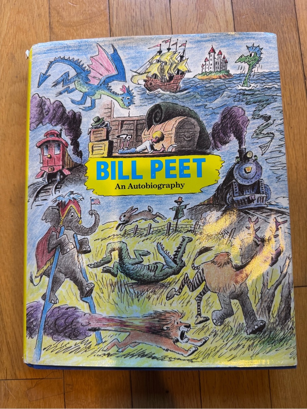 Bill Peet: An Autobiography First Edition First Printing 1989 Hardcover w/ Dust